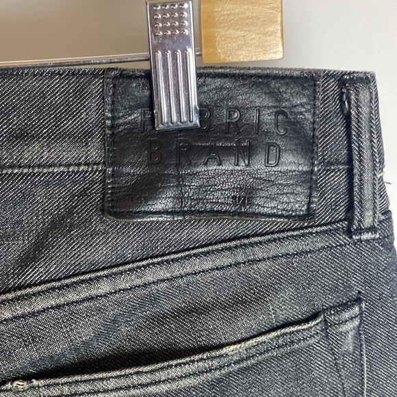 Fabric Brand & Co Jeans Mens 33 Japanese Selvedge Jeans Slim Fit Button Fly - Picture 9 of 16
